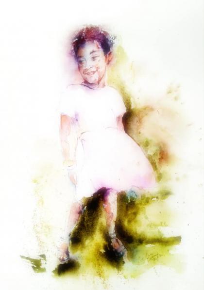 Aquarelle Anna